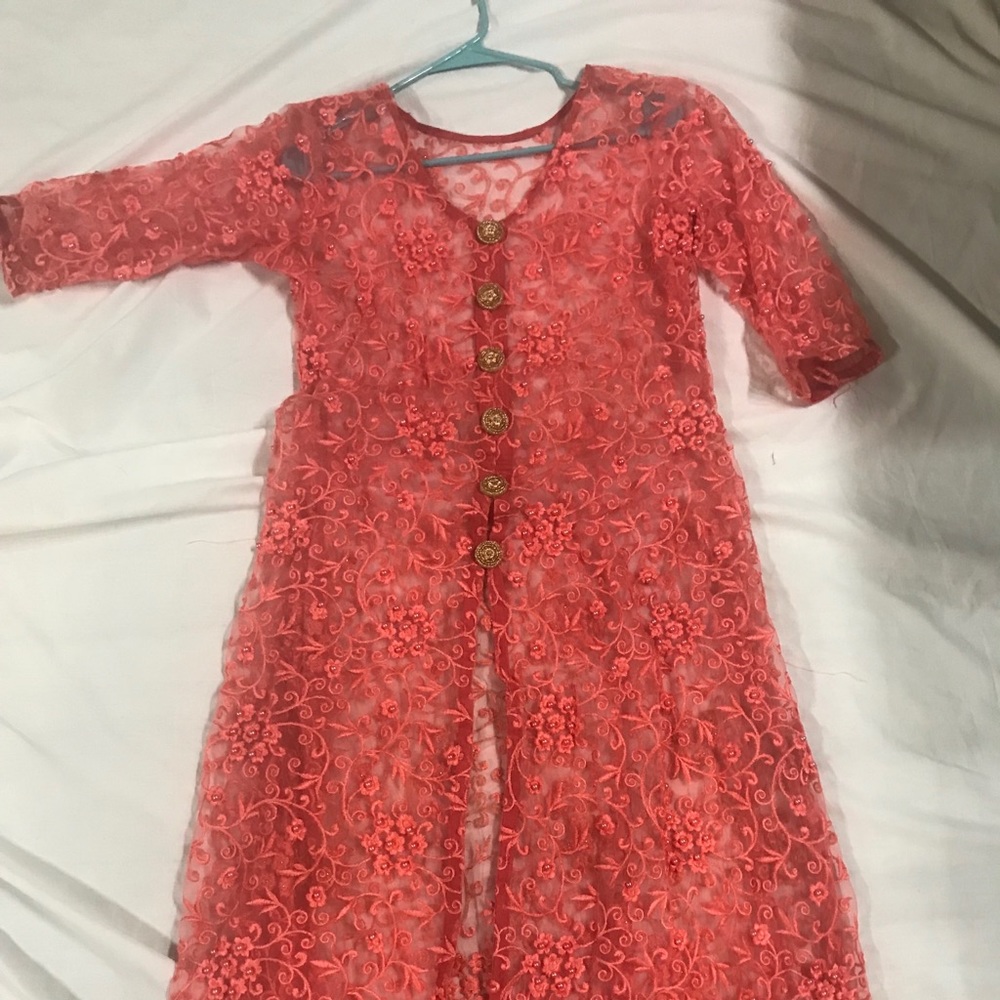 Dress with palazzo pant - Picture 2 of 6